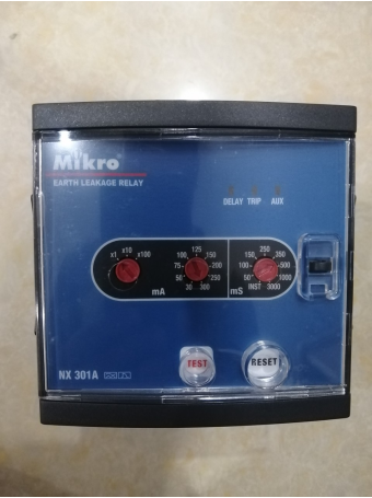 Relay bảo vệ dòng rò Mikro NX301A-240A 