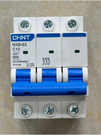 MCB CHINT NXB-63 3P 10A 6kA