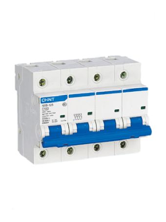 MCB CHINT 4P 80A 10kA ( NXB-125 )