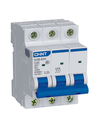 MCB CHINT 3P 63A 10kA ( NXB-63H )