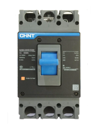MCCB CHINT 3P 630A 50kA ( NXM-630S/3300 )