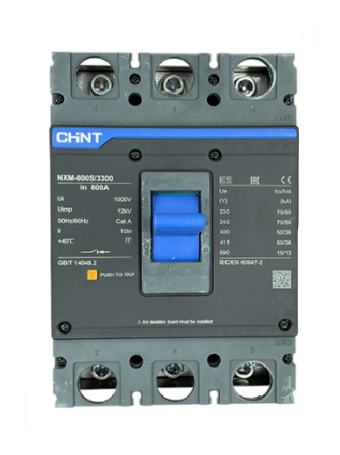 MCCB CHINT 3P 800A 50kA ( NXM-800S/3300 )