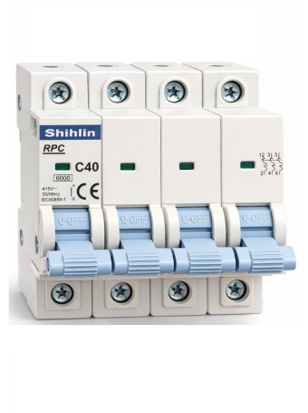 MCB SHIHLIN 4P 20A 10kA ( RPC-H )