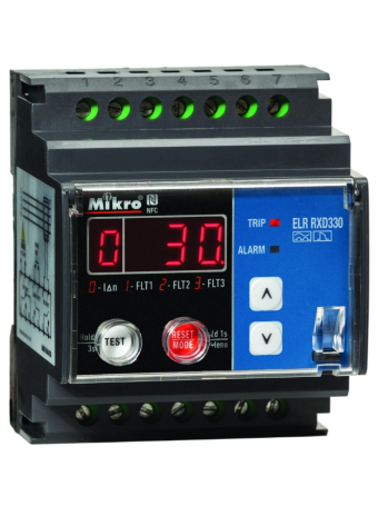 Rơ le bảo vệ dòng rò Mikro RXD330-230A 