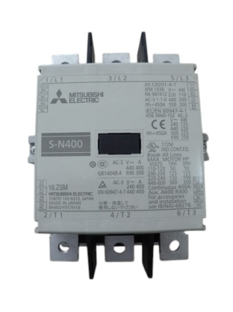 CONTACTOR MITSUBISHI 3P 400A ( S-N400 )