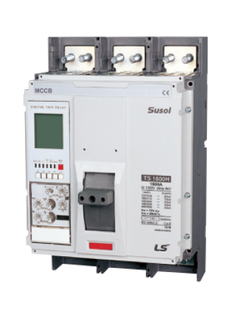 MCCB LS 3P 1250A 50kA chỉnh dòng điện tử 7 bước từ 0.4~1.0 x In ( TS1250N )