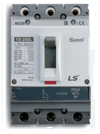 MCCB LS 3P 80A 50kA ( TD100N FTU100 )