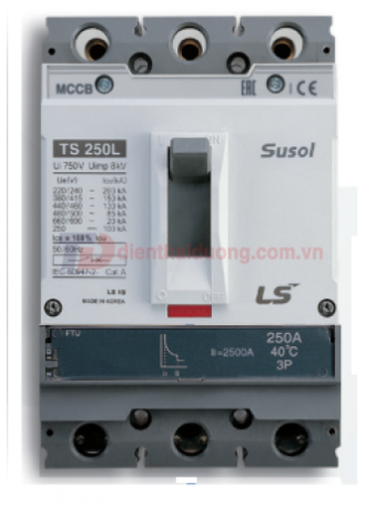 MCCB LS 3P 160A 50kA ( TS250N FTU250 )