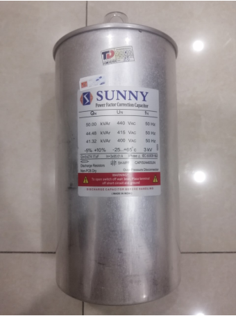 Tụ bù khô SUNNY 3P 50KVAr 440V ( CAP/50/440SUN )