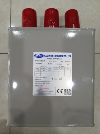 Tụ bù dầu SAMWHA 3P 30KVAr 415V ( SMB-4150300KT )