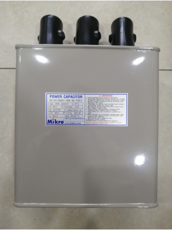 Tụ bù dầu MIKRO 3P 30KVAr 440V ( MMB-445030KT )