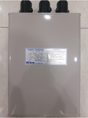 Tụ bù dầu MIKRO 3P 50KVAr 440V ( MMB-445050KT )