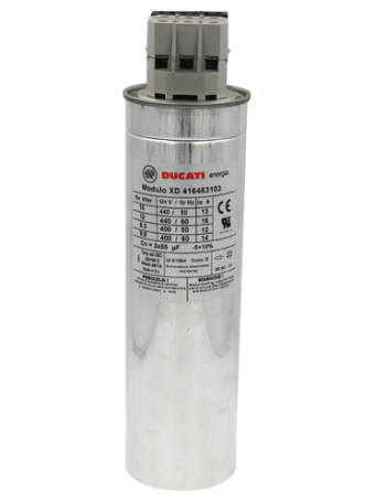 TỤ BÙ KHÔ DUCATI 3P 10KVAr 415V ( SD416469200 )