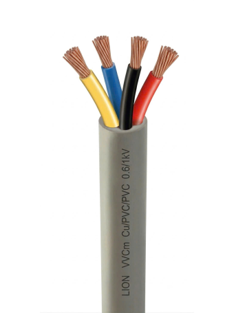 Dây điện tròn mềm LION VVCm 3x2.5 + 1x1.5mm2 - 0.6/1kV
